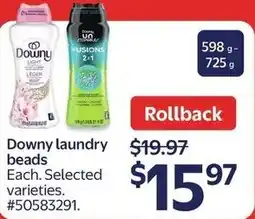 Walmart Downy laundry beads offer