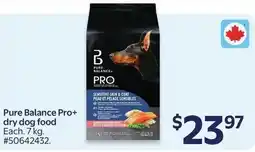Walmart Pure Balance Pro+ dry dog food offer