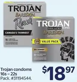 Walmart Trojan condoms offer