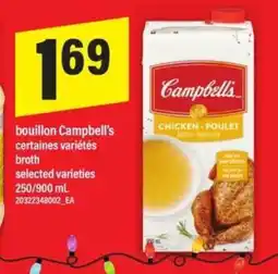 Maxi Campbell's Chicken Broth offer