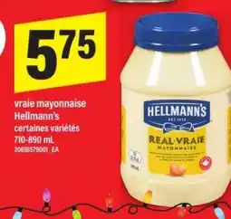 Maxi vraie mayonnaise Hellmann's offer