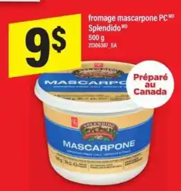 Maxi fromage mascarpone PC Splendido offer