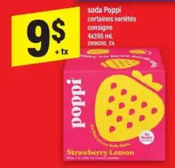 Maxi soda Poppi offer