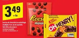 Maxi Reese's Minis & OH HENRY! offer