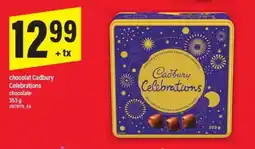 Maxi chocolat Cadbury Celebrations offer