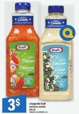 Maxi vinaigrette Kraft offer