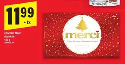 Maxi chocolat Merci chocolate offer