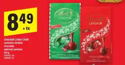 Maxi chocolat Lindor Lindt offer