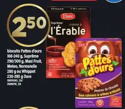 Maxi biscuits Pattes d'ours offer