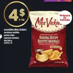 Maxi MISS VICKIE’S POTATO CHIPS offer