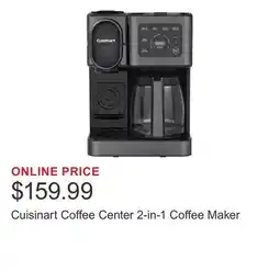Costco Cuisinart Coffee Center 2-in-1 Coffee Maker offer
