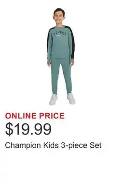 Costco Champion Kids 3-piece Set offer