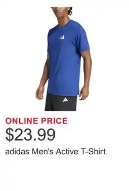 Costco adidas Men's Active T-Shirt offer