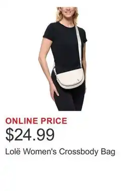 Costco Lolë Women's Crossbody Bag offer