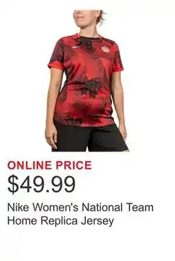 Costco Nike Women's National Team Home Replica Jersey offer