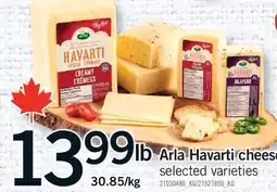 Fortinos ARLA HAVARTI CHEESE offer
