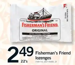 Fortinos FISHERMAN'S FRIEND LOZENGES, 22'S offer