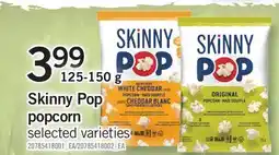 Fortinos SKINNY POP POPCORN, 125-150 G offer