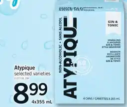Fortinos ATYPIQUE, 4X355 ML offer