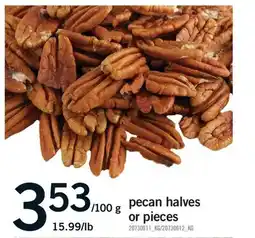 Fortinos PECAN HALVES OR PIECES offer