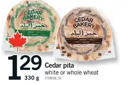 Fortinos CEDAR PITA, 330 G offer