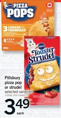 Fortinos PILLSBURY PIZZA POP OR STRUDEL offer