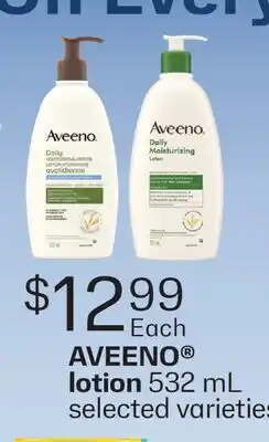 Fortinos AVEENO LOTION, 532 ML offer