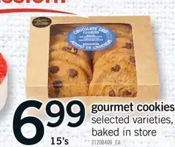 Fortinos GOURMET COOKIES, 15's offer