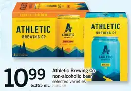 Fortinos ATHLETIC BREWING CO NON-ALCOHOLIC BEER, 6x355 mL offer