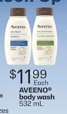 Fortinos AVEENO BODY WASH, 532 ML offer
