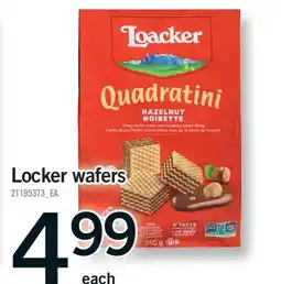 Fortinos LOCKER WAFERS offer