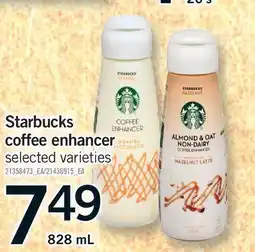 Fortinos STARBUCKS COFFEE ENHANCER, 828 ML offer