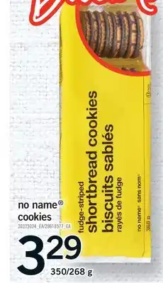 Fortinos NO NAME COOKIES, 350/268 G offer