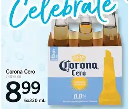 Fortinos CORONA CERO, 6x330 mL offer