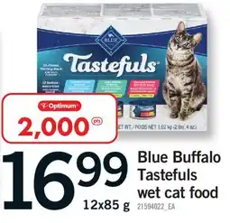 Fortinos BLUE BUFFALO TASTEFULS WET CAT FOOD, 12x85 g offer