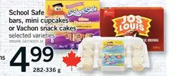 Fortinos SCHOOL SAFE BARS, MINI CUPCAKES OR VACHON SNACK CAKES, 282-336 g offer