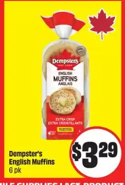 FreshCo Dempster's English Muffins offer
