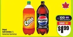 FreshCo Pepsi Soft Drinks 2 L Selected Varieties offer