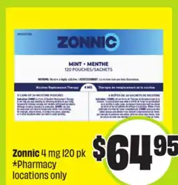 FreshCo Zonnic 4 mg 120 pk offer