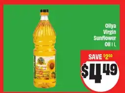 FreshCo Oliya virgin Sunflower Oil 1 L offer