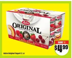 FreshCo Astro Original Yogurt 12 pk offer