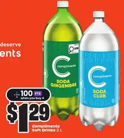 FreshCo Compliments Soft Drinks 2 L offer