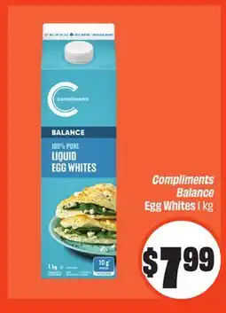 FreshCo Compliments Balance Egg Whites 1 kg offer