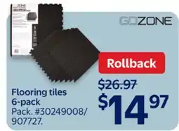 Walmart Flooring tiles 6-pack offer