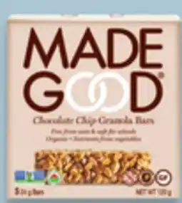 Walmart Madegood Granola Bars offer