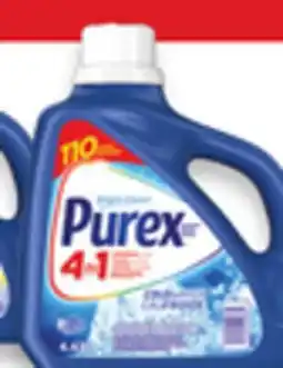 Walmart Purex detergent 96-110 loads offer