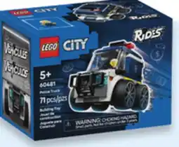 Walmart Lego Police Truck or EV Supercar offer