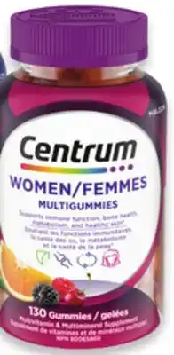 Walmart Centrum Women MultiGummies offer