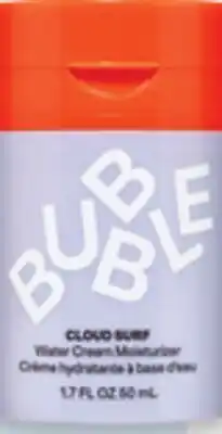 Walmart Bubble skincare moisturizers or serums offer