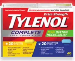 Walmart Tylenol Complete 40s offer